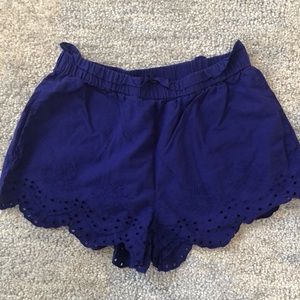 Flowy Blue Shorts